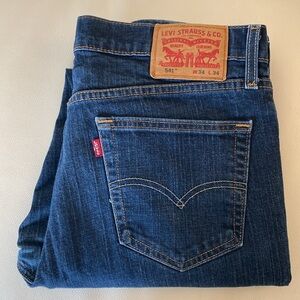 Levi's 541 Men's Blue Jeans (34 x 34)